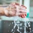 Observing hand hygiene as a part of caregiver wellness during flu season.